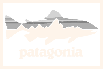 Patagonia Flying Fish Sticker - Accessories - Chicago Fly Fishing