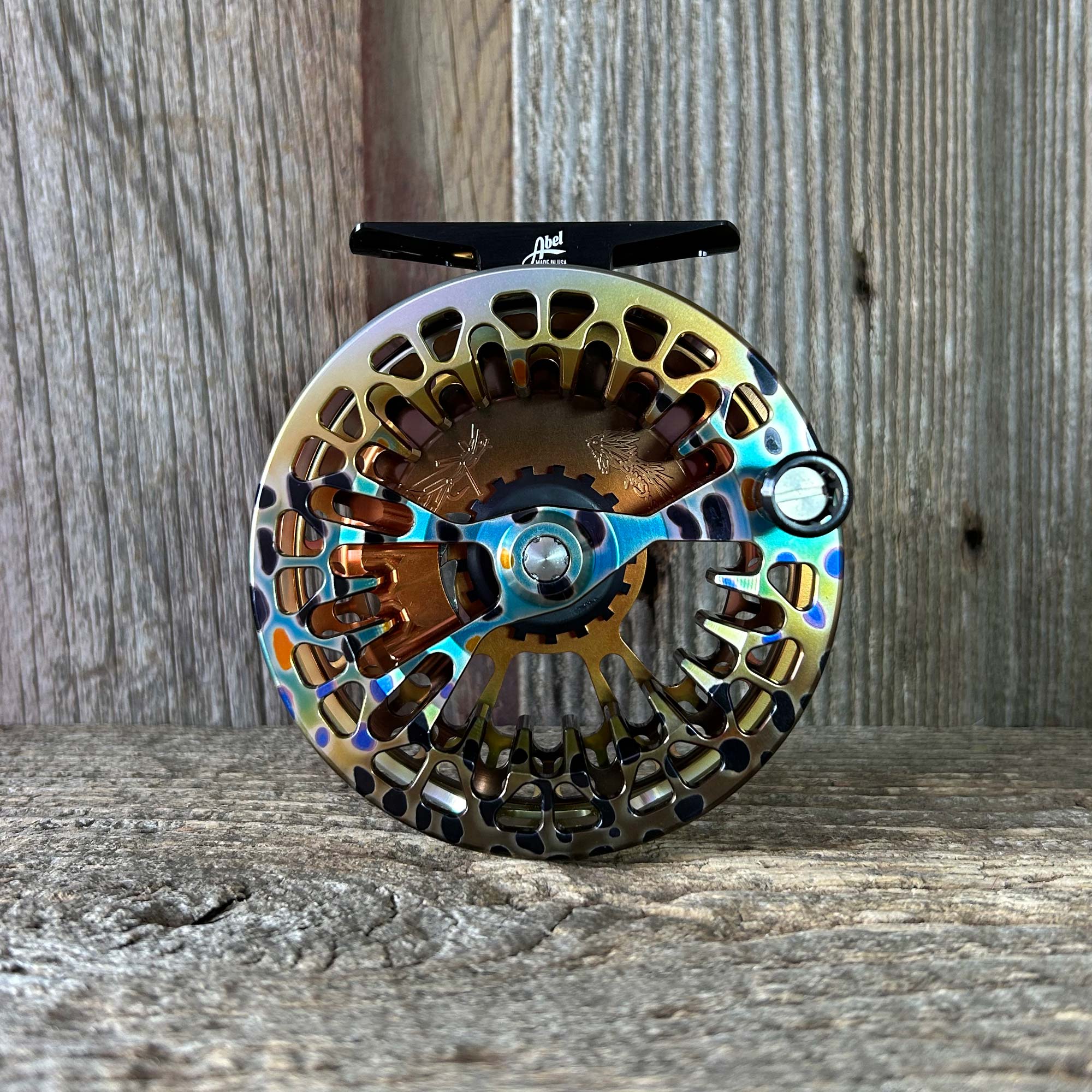 Abel Vaya NATIVE BROWN Fly Reels - The Fly Fishing Outpost