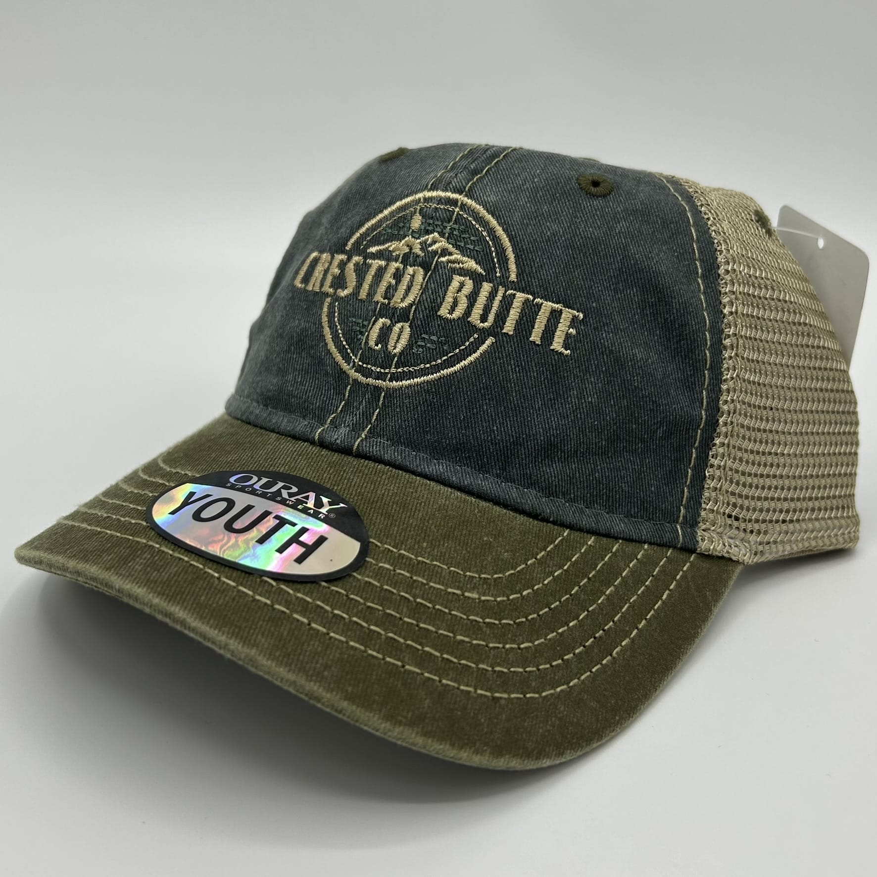 Crested Butte Youth Vintage Trucker Hat
