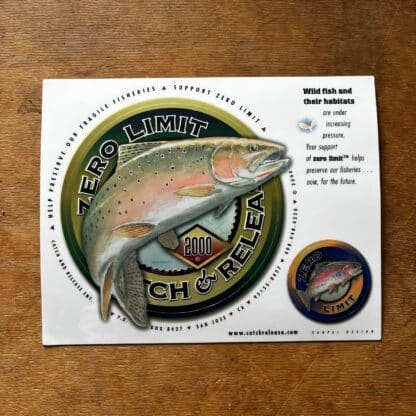 Past Zero Limit Catch & Release Decals 2000-2024 - Image 2