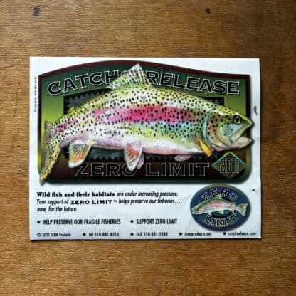 Past Zero Limit Catch & Release Decals 2000-2024 - Image 12