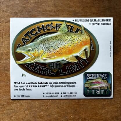 Past Zero Limit Catch & Release Decals 2000-2024 - Image 13