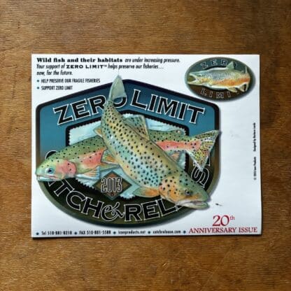 Past Zero Limit Catch & Release Decals 2000-2024 - Image 14