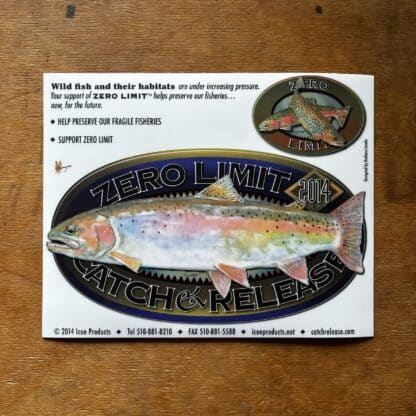 Past Zero Limit Catch & Release Decals 2000-2024 - Image 15