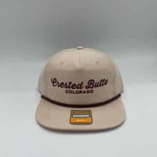 Crested Butte Script Hat - Peach