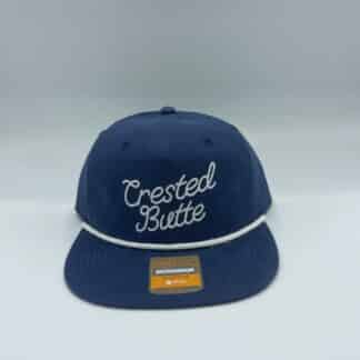 Crested Butte Script Hat - Navy
