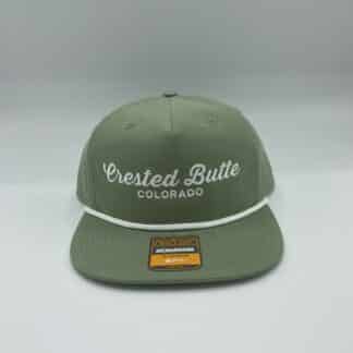 Crested Butte Script Hat - Sage